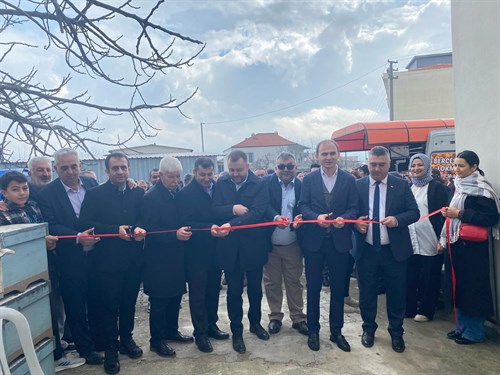 AYVACIK DOĞAL BAL VE ARICILIK ADLI İŞYERİ AÇILIŞI YAPILDI