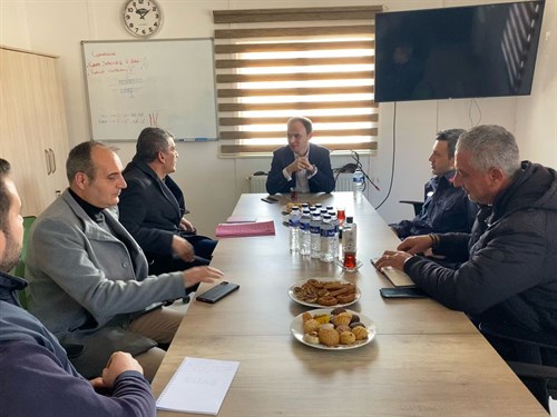Ayvacık Jeotermal Kaynaklı Sera Tarıma Dayalı İhtisas Organize Sanayi Bölgesi İstişare Toplantısı Düzenlendi