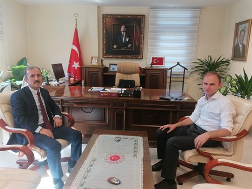 Savcı YILMAZ, Belediye Başkanı BAYRAM ve Muhtarlarımızdan  Hayırlı Olsun Ziyareti
